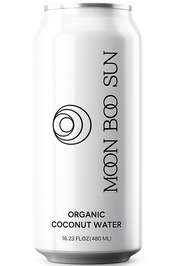 Moon Boo Sun 100% Organic Coconut Water (12 Cans)