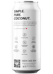 Moon Boo Sun 100% Organic Coconut Water (12 Cans)
